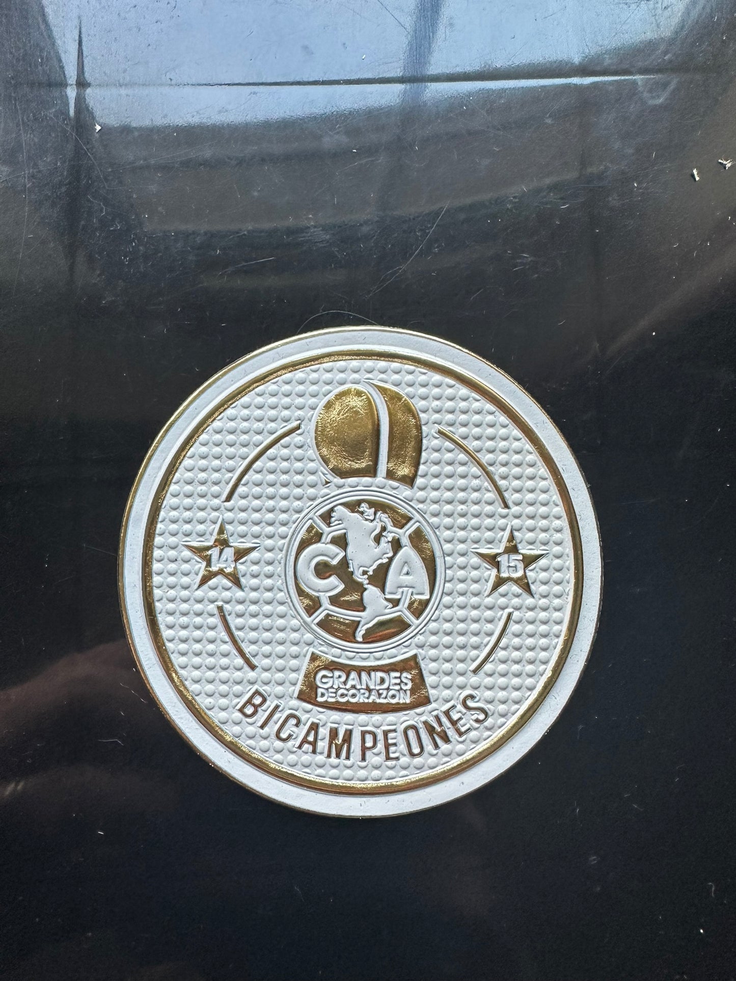 club america liga mx bicampeons 2 time champions patch badge football shirt