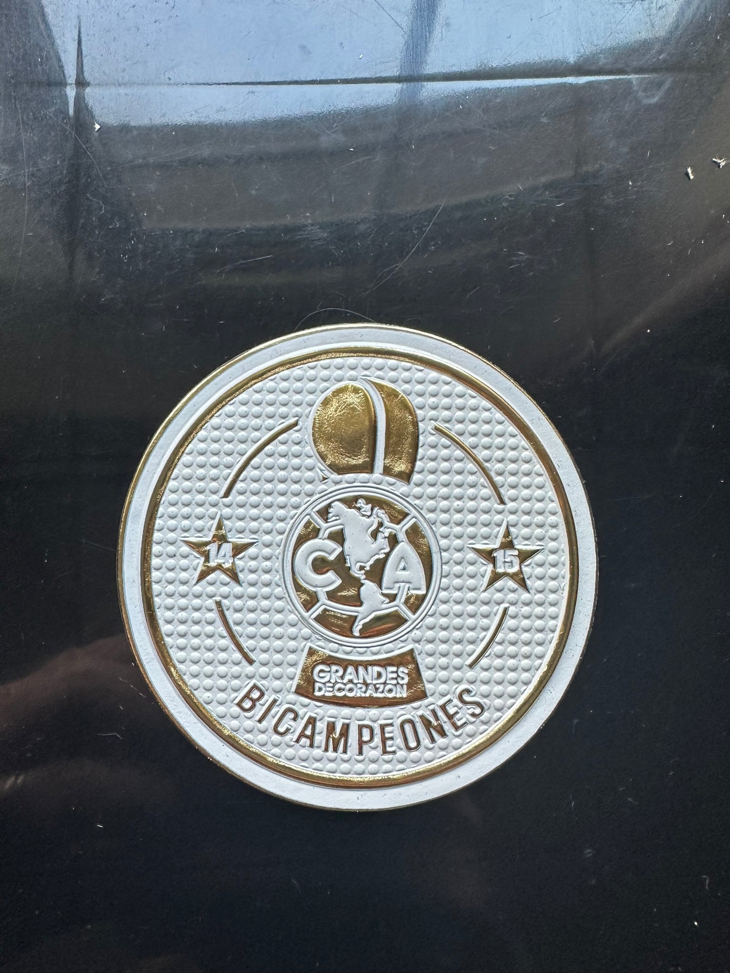 club america liga mx bicampeons 2 time champions patch badge football shirt