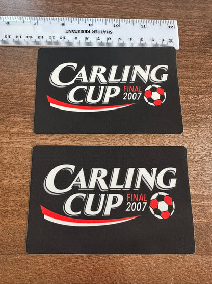 carling cup 2007 final sleeve patches for football shirt