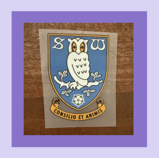 sheffield wednesday swfc club logo dtf iron on patch football shirt