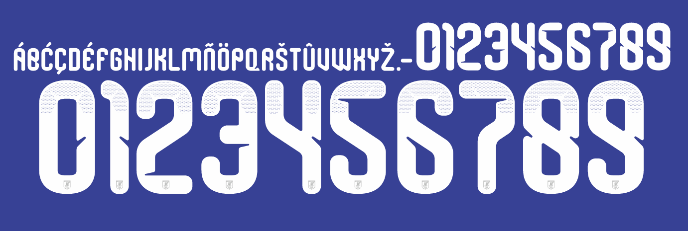 japan world cup 2026 name and number for home football shirt