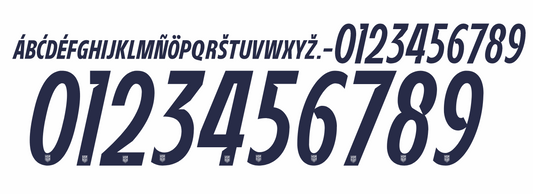 USA world cup 2026 name and number for home football shirt