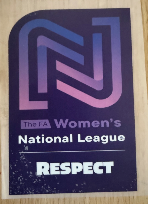 2025-2027Womens National League player size Iron On Heat UK Patch football shirt